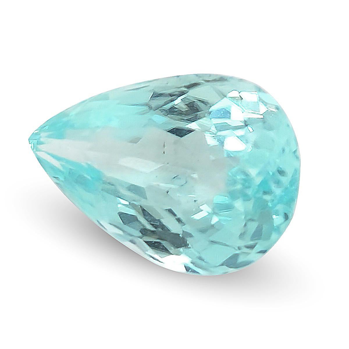 Tourmaline paraiba naturelle du Mozambique de 1.19 carat avec rapport GIA Neuf - En vente à Los Angeles, CA