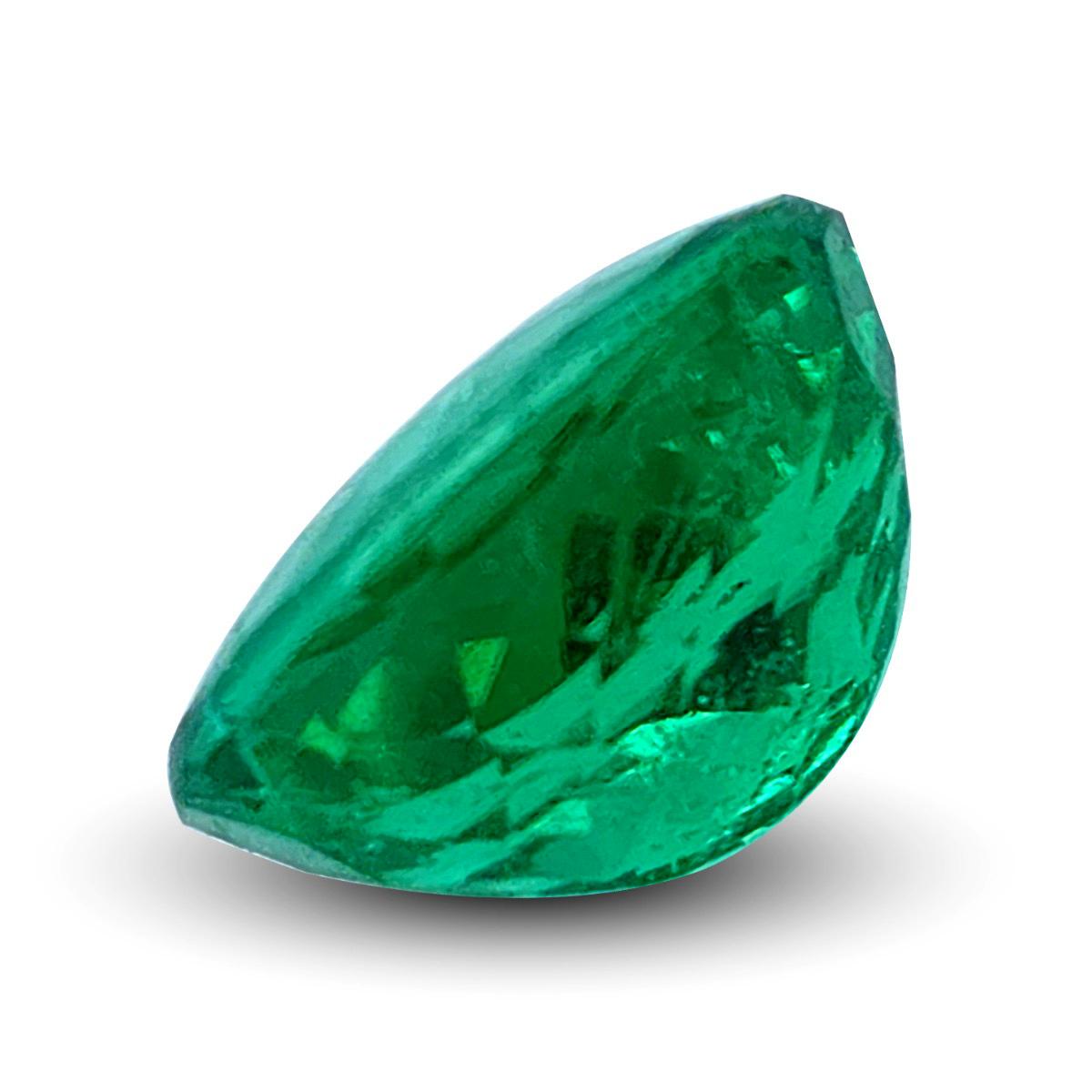Tourmaline paraiba naturelle du Mozambique de 1.32 carat avec rapport GIA Unisexe en vente