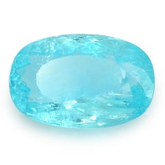 Natural Mozambique Paraiba Tourmaline Gemstone 3.47 carats with GIA Report