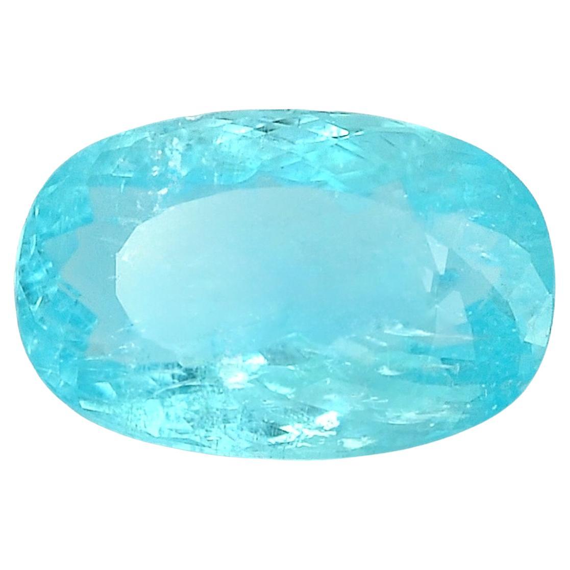 Natürlicher Mosambik Paraiba Turmalin Edelstein 3.47 Karat mit GIA Bericht im Angebot