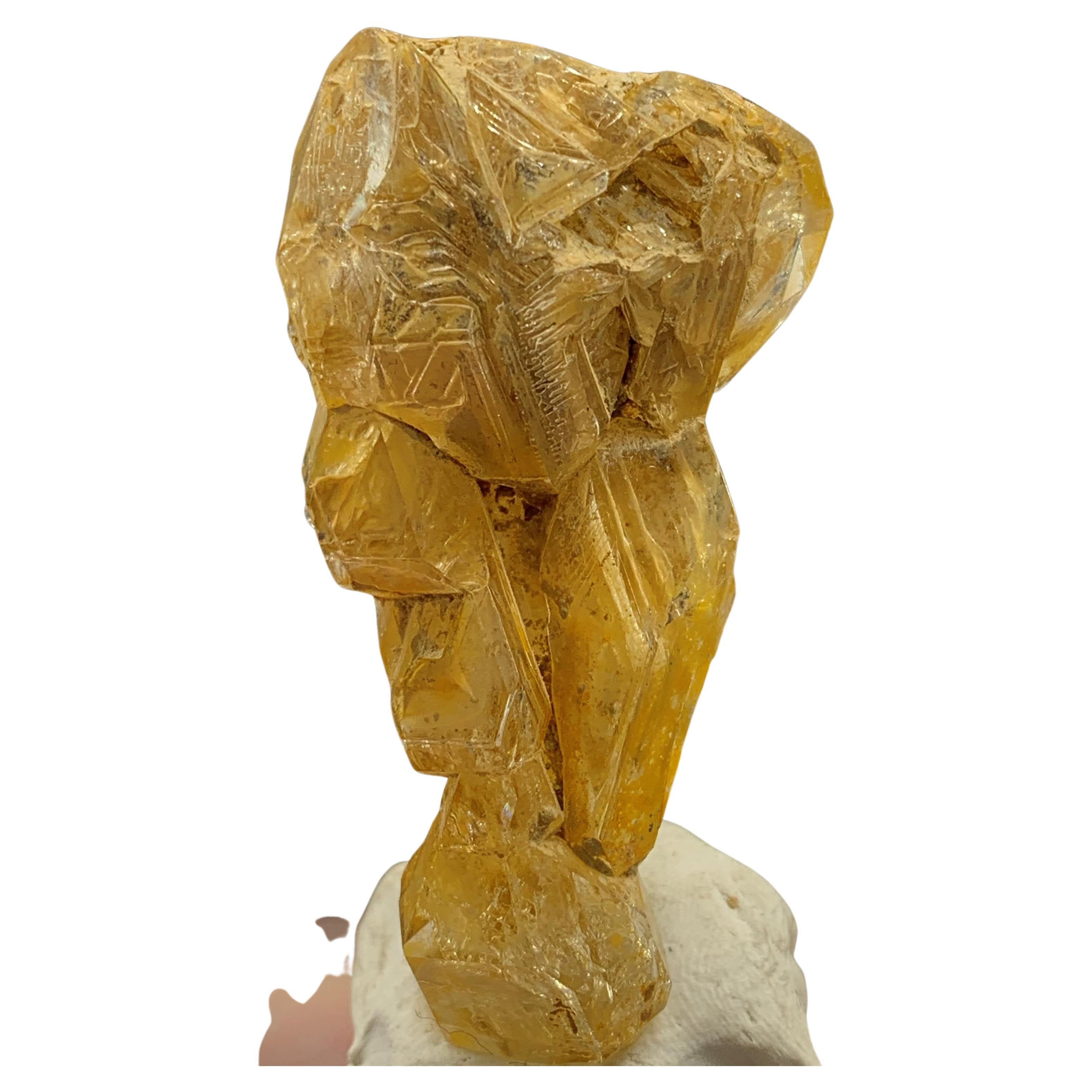 Zepter-Quarz-Exemplar aus Balochistan mit natürlichem Muddy- Skelett im Angebot