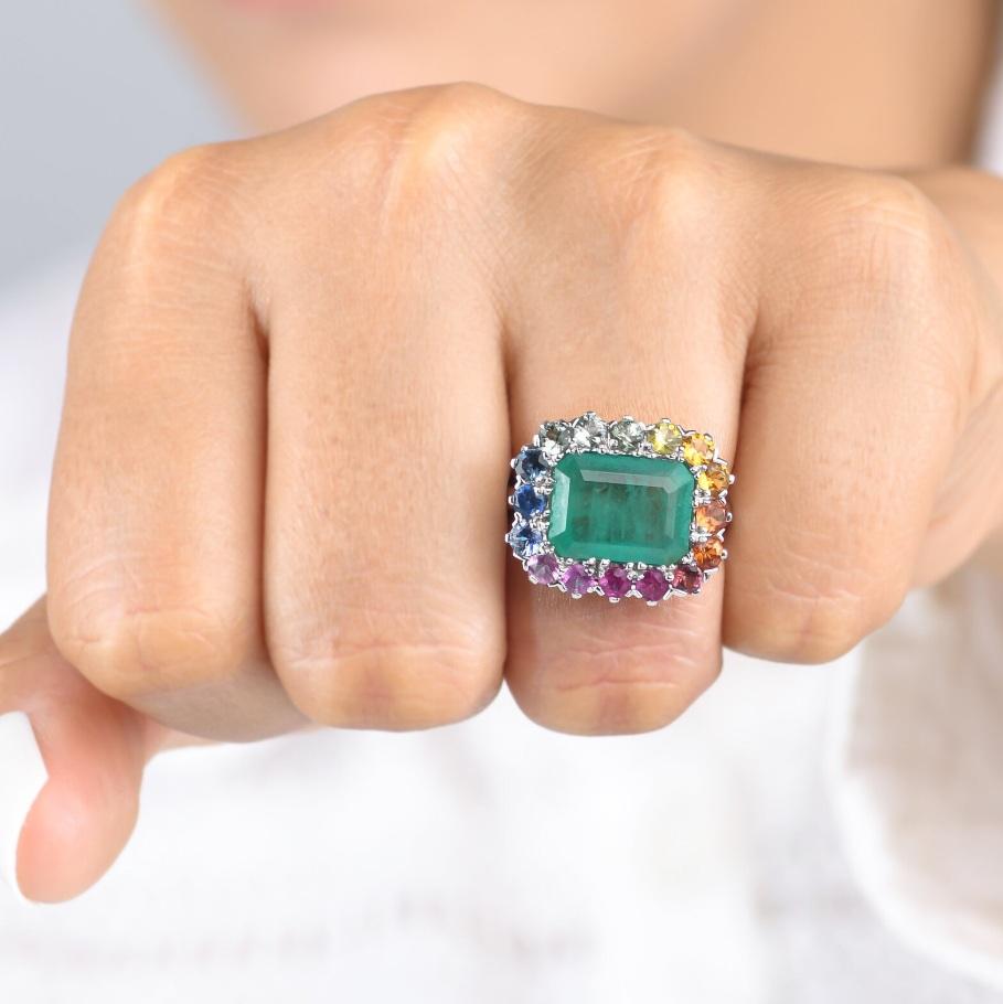 Bague émeraude arc-en-ciel saphir halo or  Naturelle émeraude taille saphir arc-en-ciel halo anneau de mariage or.  Emeraude Bague arc-en-ciel or
Photos

DÉTAILS DE LA PIERRE :
✦ Pierre précieuse : Émeraude
✦ Gemstone Type : Nature
✦ Taille des