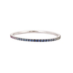 Natural Multi Sapphire 1.87cts Bracelet in 18k Gold