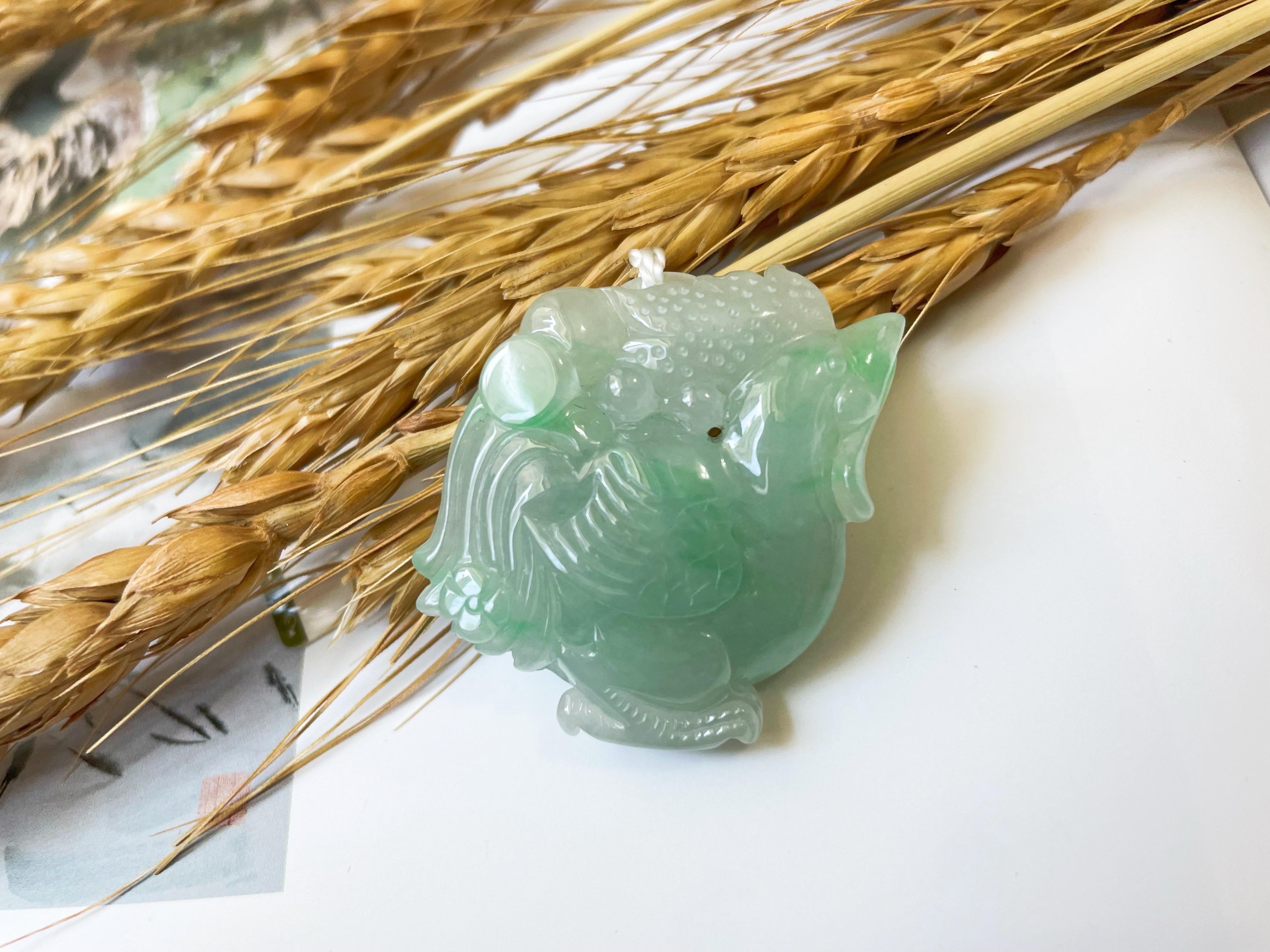 Pierre libre du Myanmar, jadéite naturelle vert pomme Neuf - En vente à Kowloon, HK
