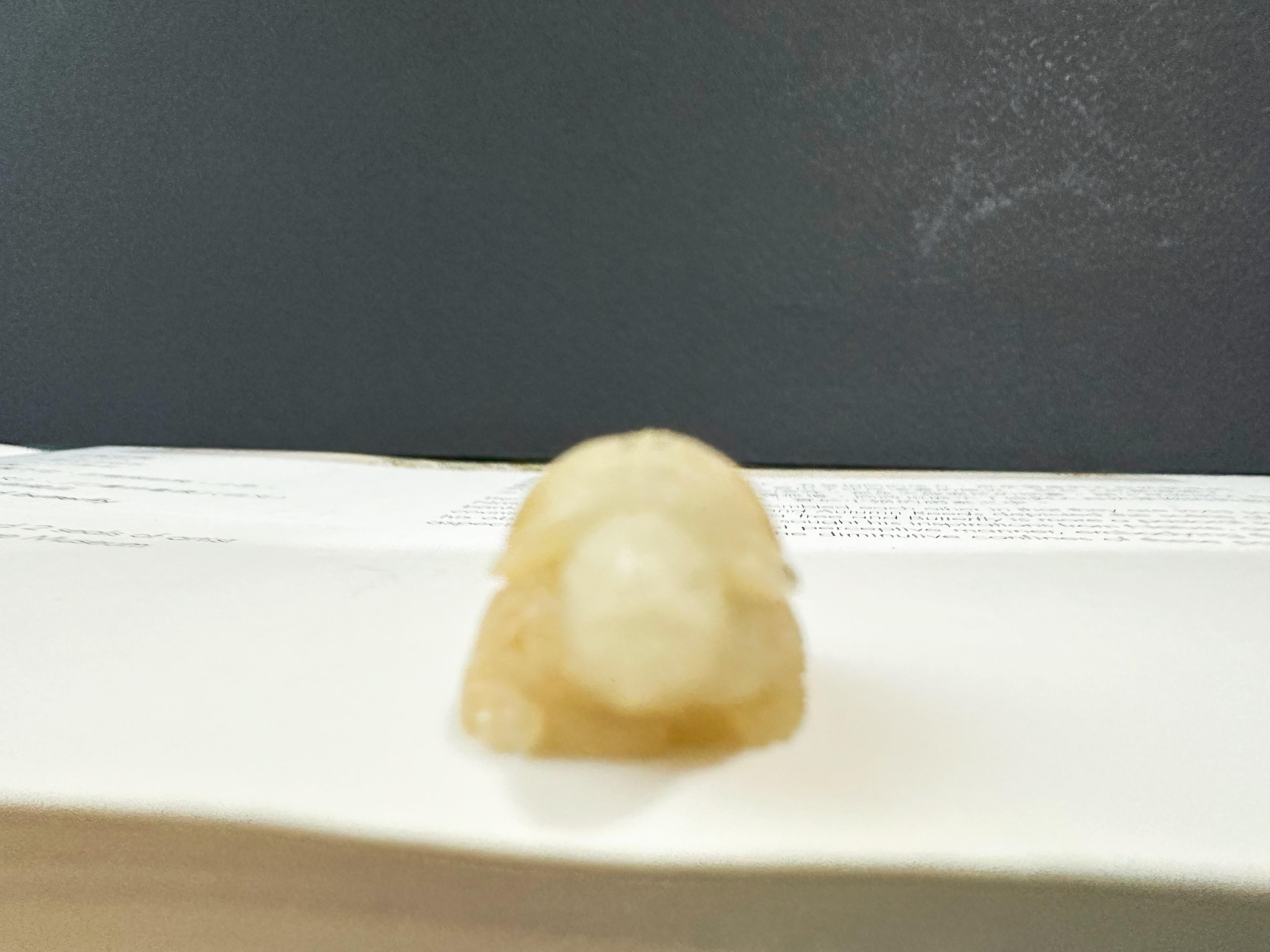 Tortuga de Jade Amarillo Dorado Natural de Myanmar Jadeíta Suelta, Símbolo de Longevidad en venta 1
