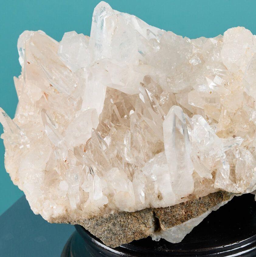 Natural Native Quartz Specimen In Fair Condition For Sale In Wormelow, Herefordshire
