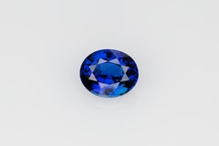 Natural no treatment faceted sapphire, 0.85 ct