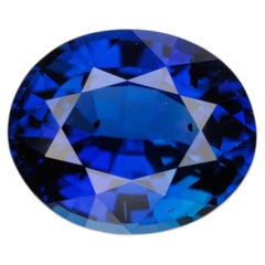 Natural no treatment faceted sapphire, 0.85 ct