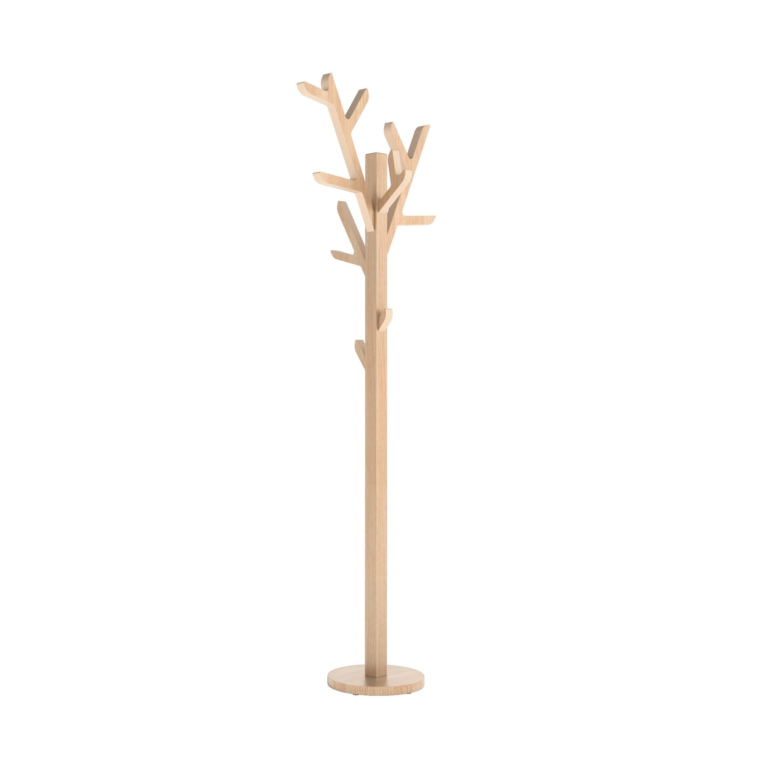 Porte-manteau Ambroise en Oak Naturel par HARTO
Dimensions : L 48 x P 30 x H 158 cm : L 48 x D 30 x H 158 cm. 
MATERIAL : Bois massif, bois plaqué contreplaqué, métal.
Poids : 4.5 kg

Avec sa silhouette élancée et arborescente, Ambroise prend racine
