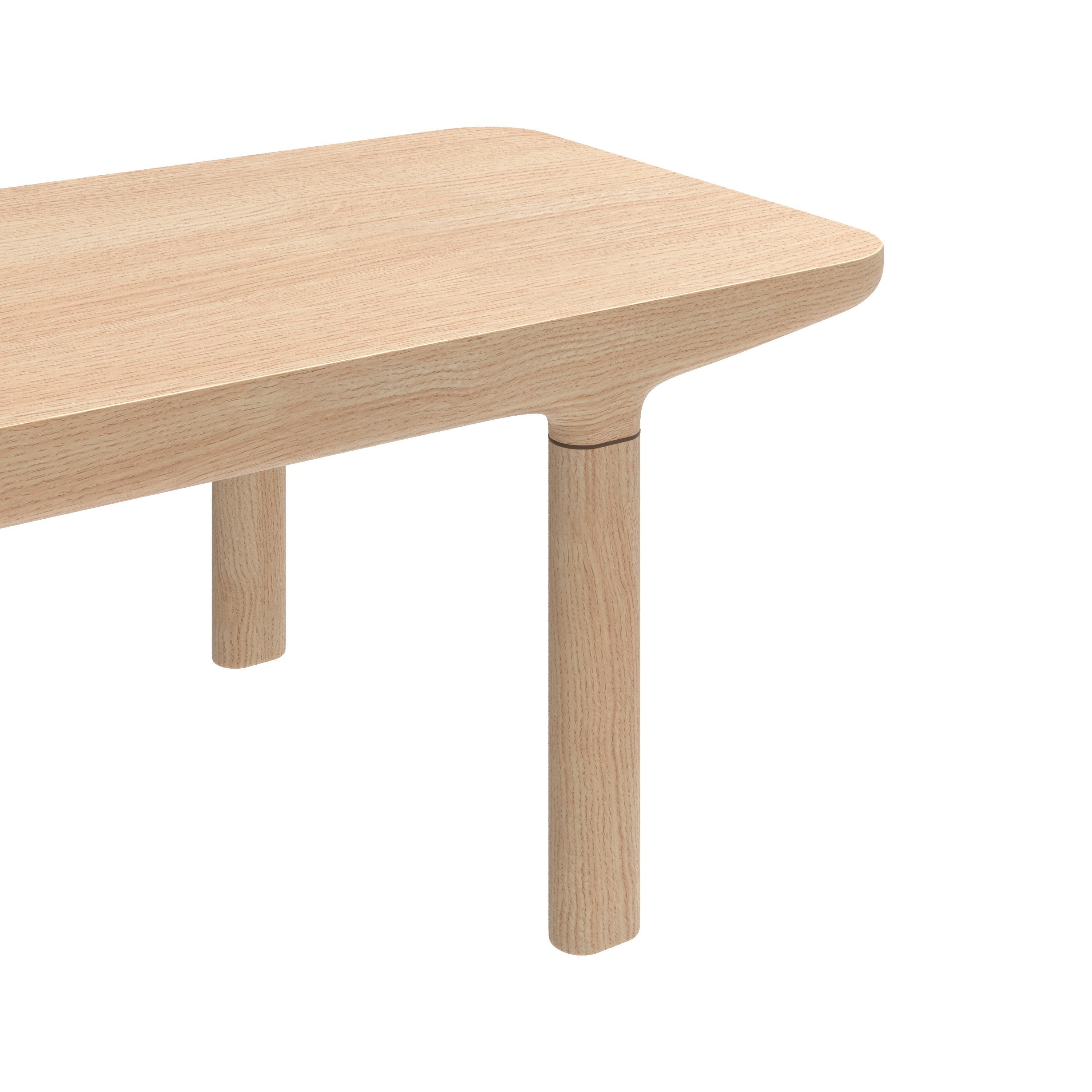 Table basse Camille en chêne naturel L38 par HARTO Neuf - En vente à Geneve, CH