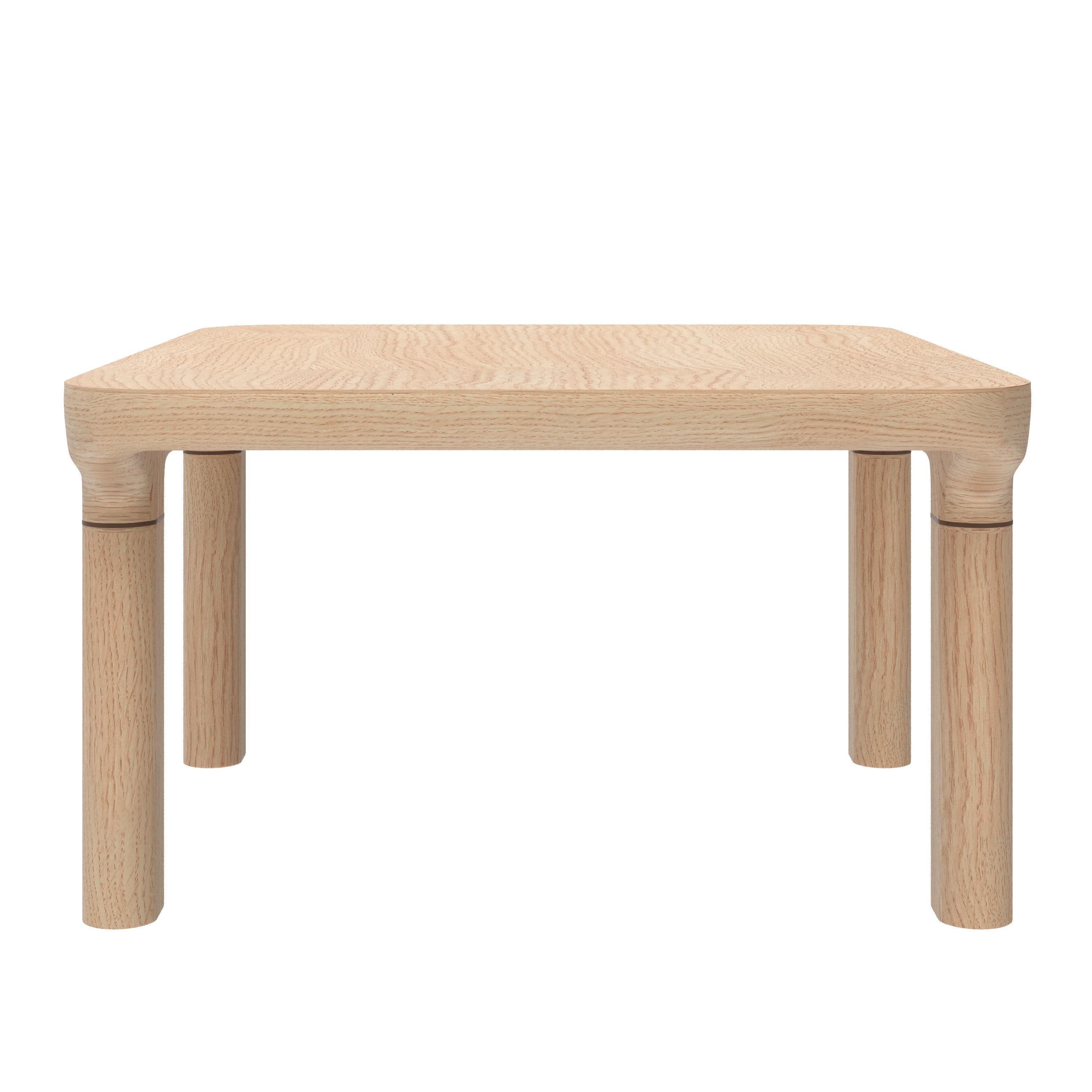 Postmoderne Table basse Camille en chêne naturel S par HARTO en vente