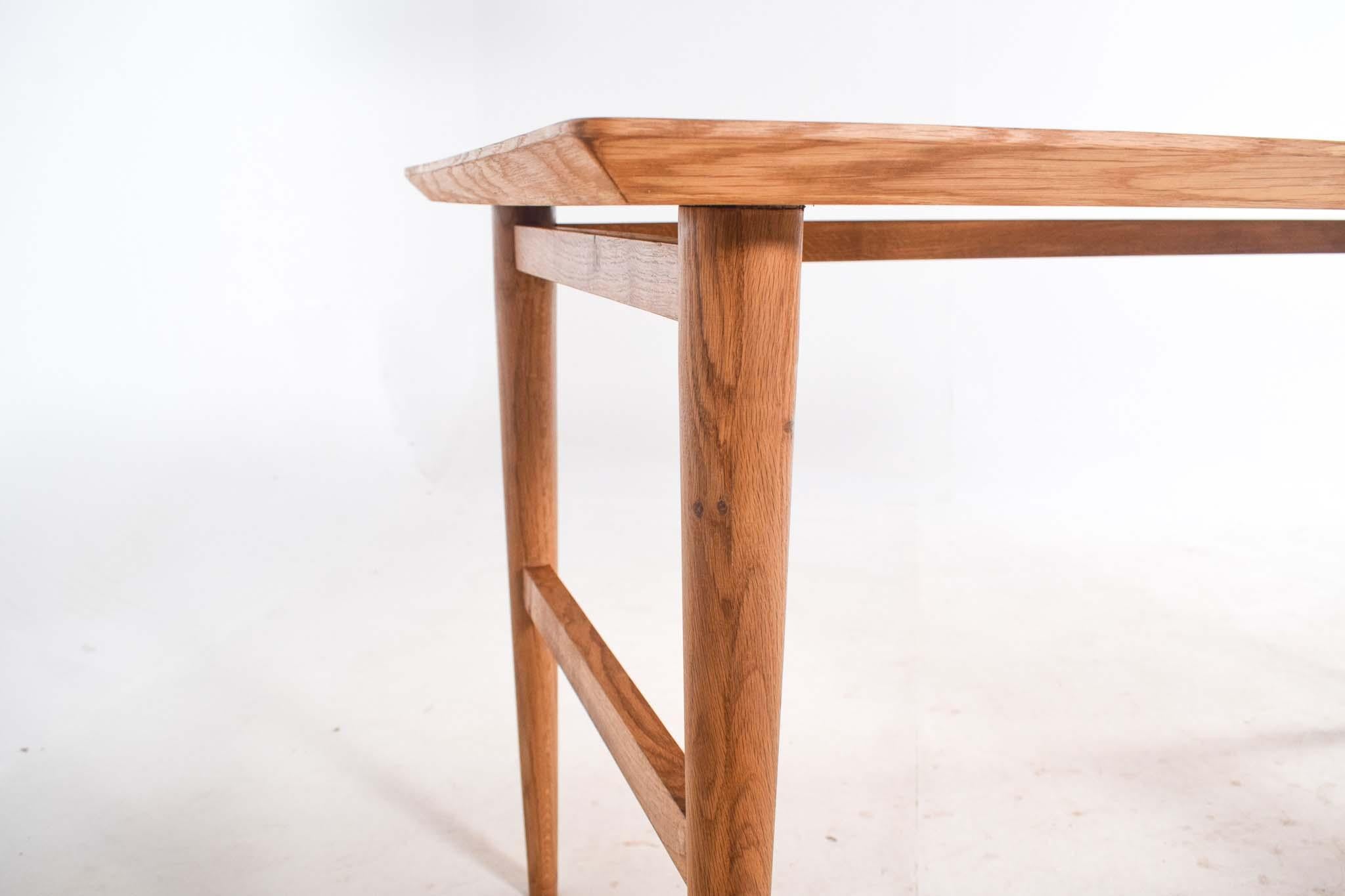 Escritorio de roble natural con tres cajones Modelo S1 de Dust Wood en venta 6