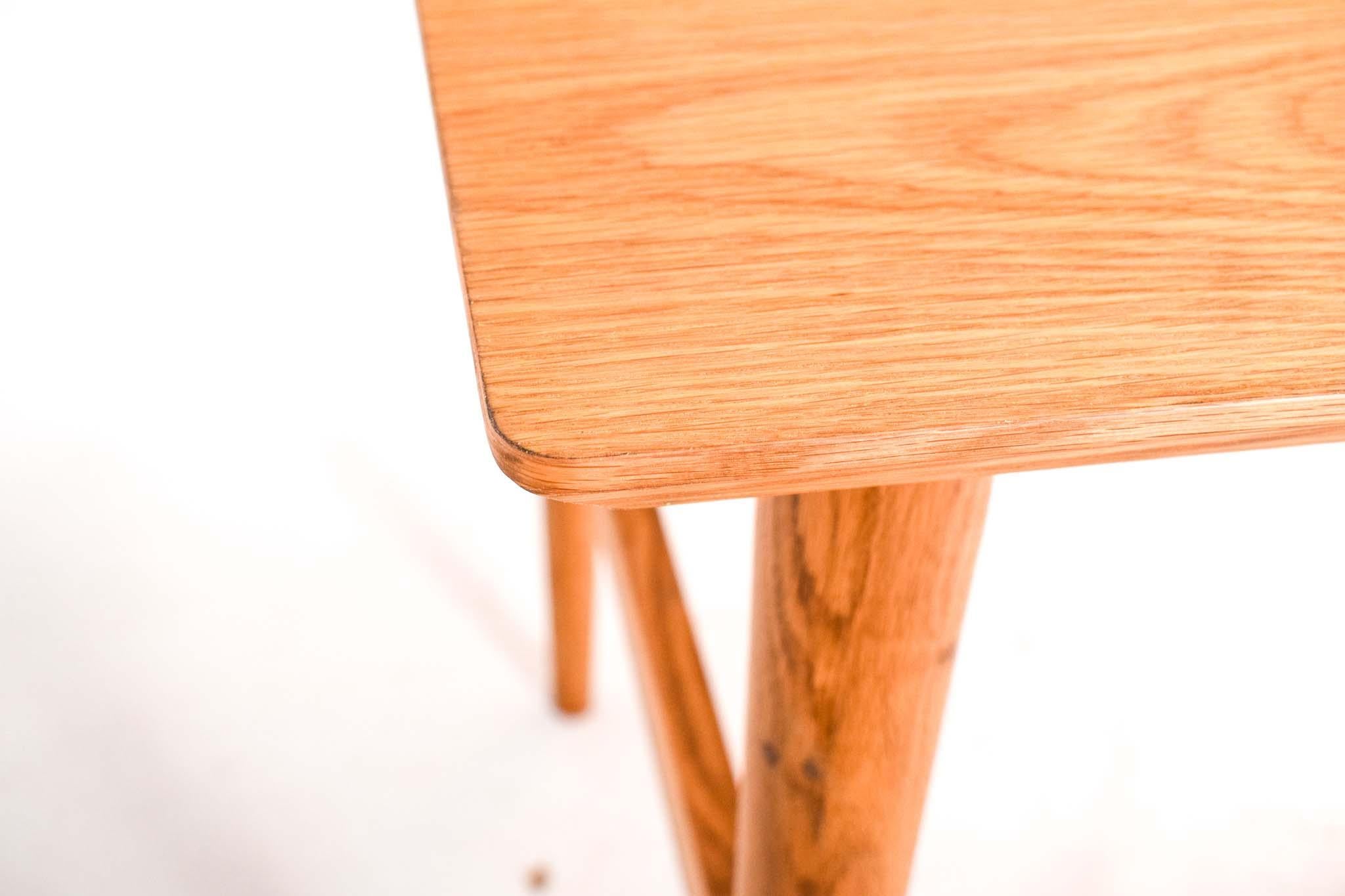 Escritorio de roble natural con tres cajones Modelo S1 de Dust Wood en venta 9