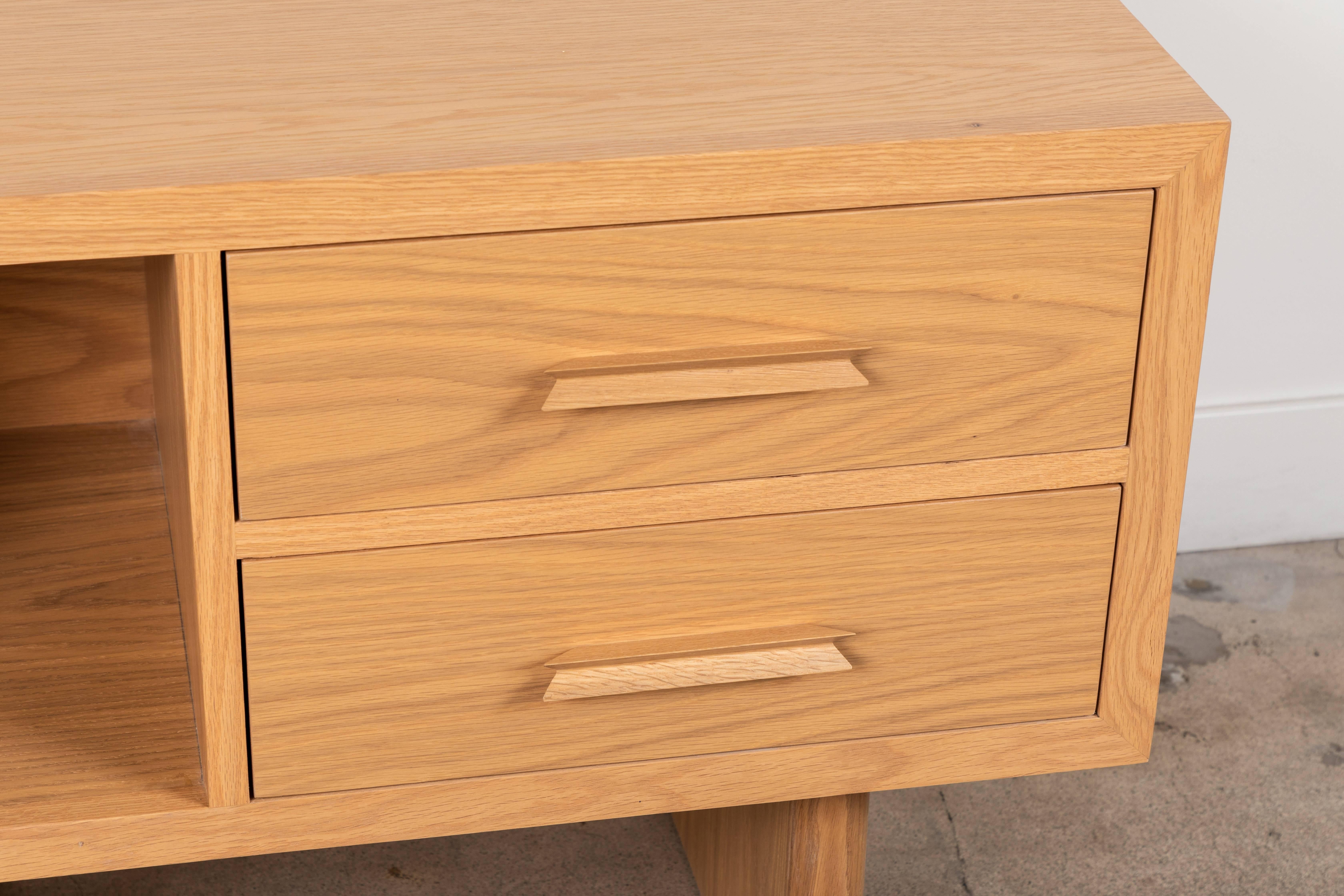 Mid-Century Modern Natural Oak Inverness Nightstands by Lawson-Fenning