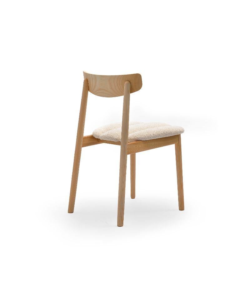 Modern Natural Oak Klee Chair 2 by Sebastian Herkner For Sale