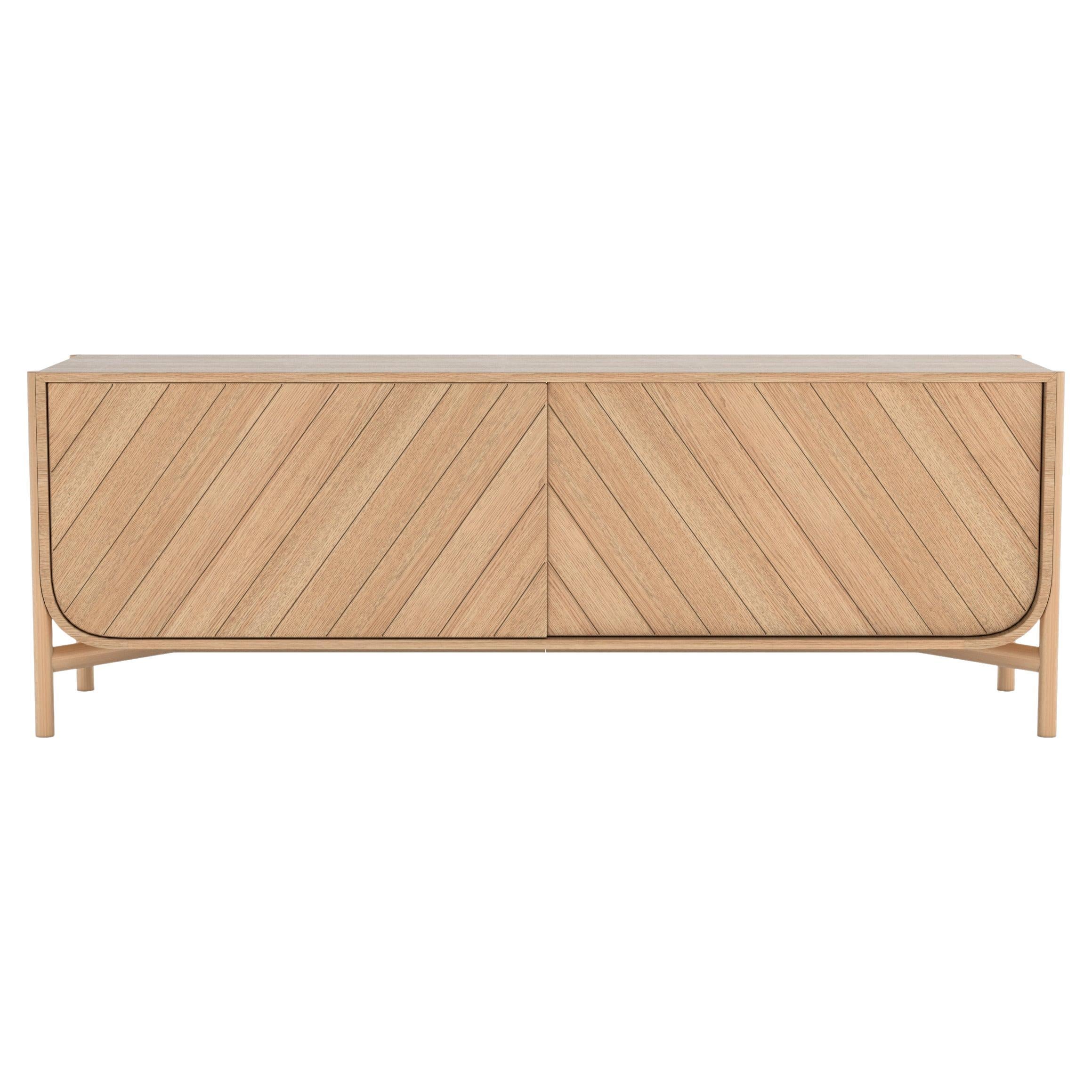 Natural Oak Marius Sideboard 185 by HARTO