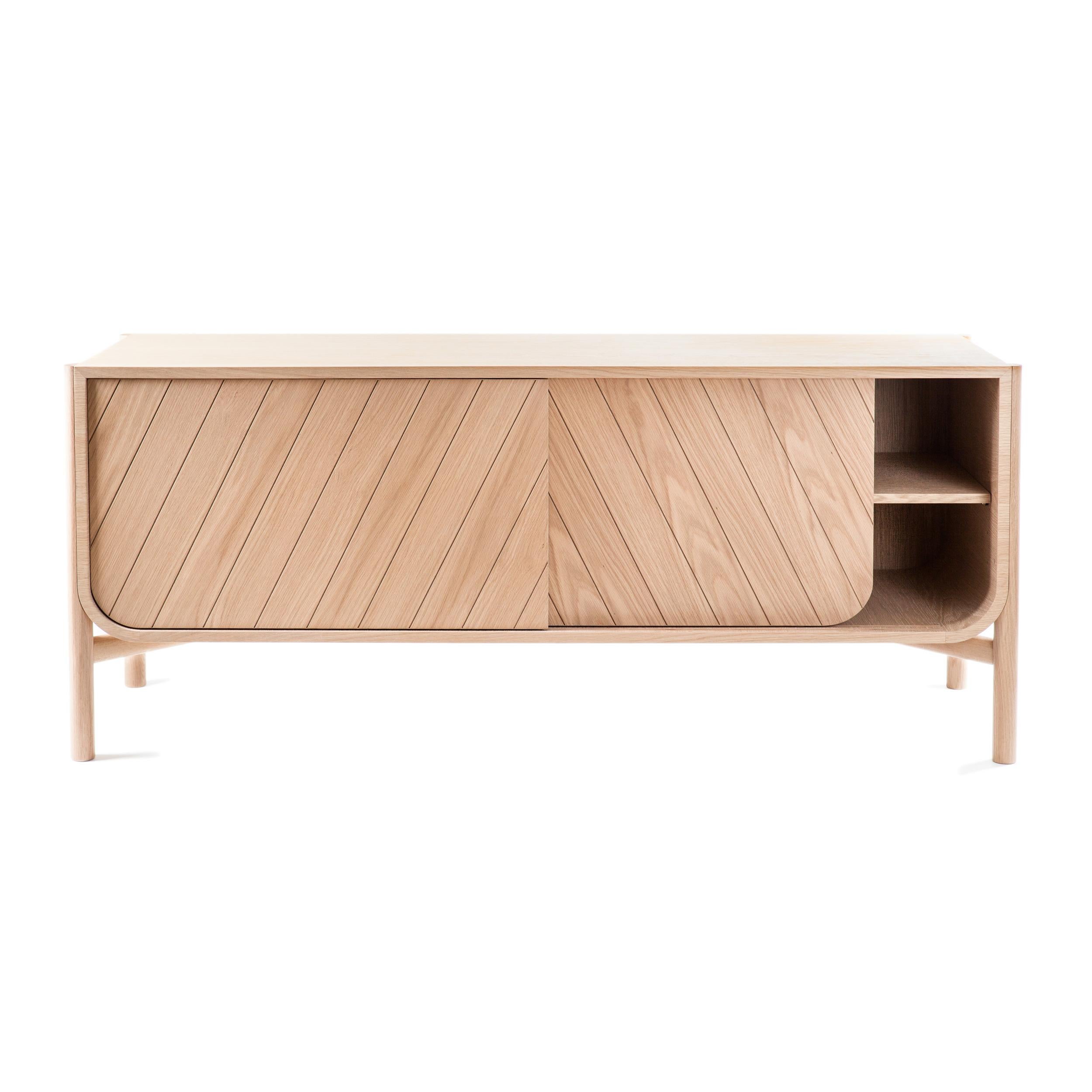 Contemporary Natural Oak Marius Sideboard by HARTO For Sale