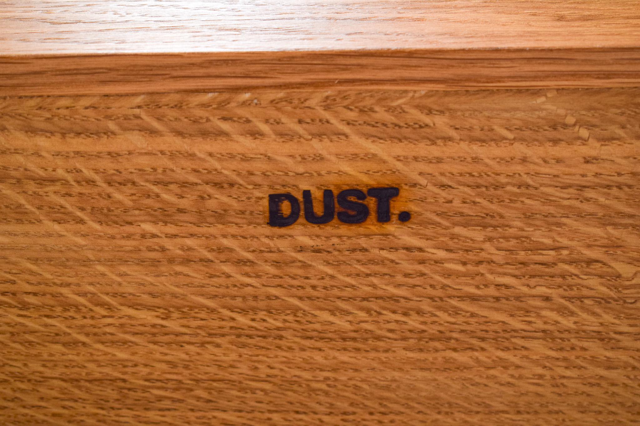 Natural Oak Sliding Door Sideboard Model A2 By Dust Wood For Sale 2