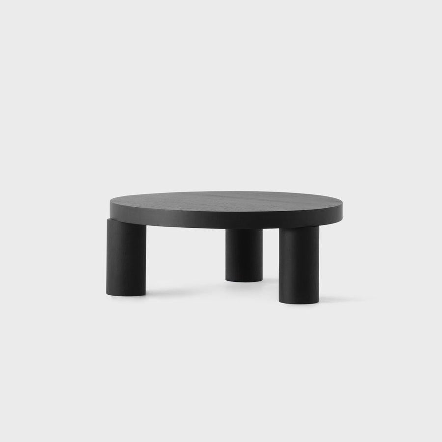 Post-Modern Natural Offset Dining Table by Resident For Sale