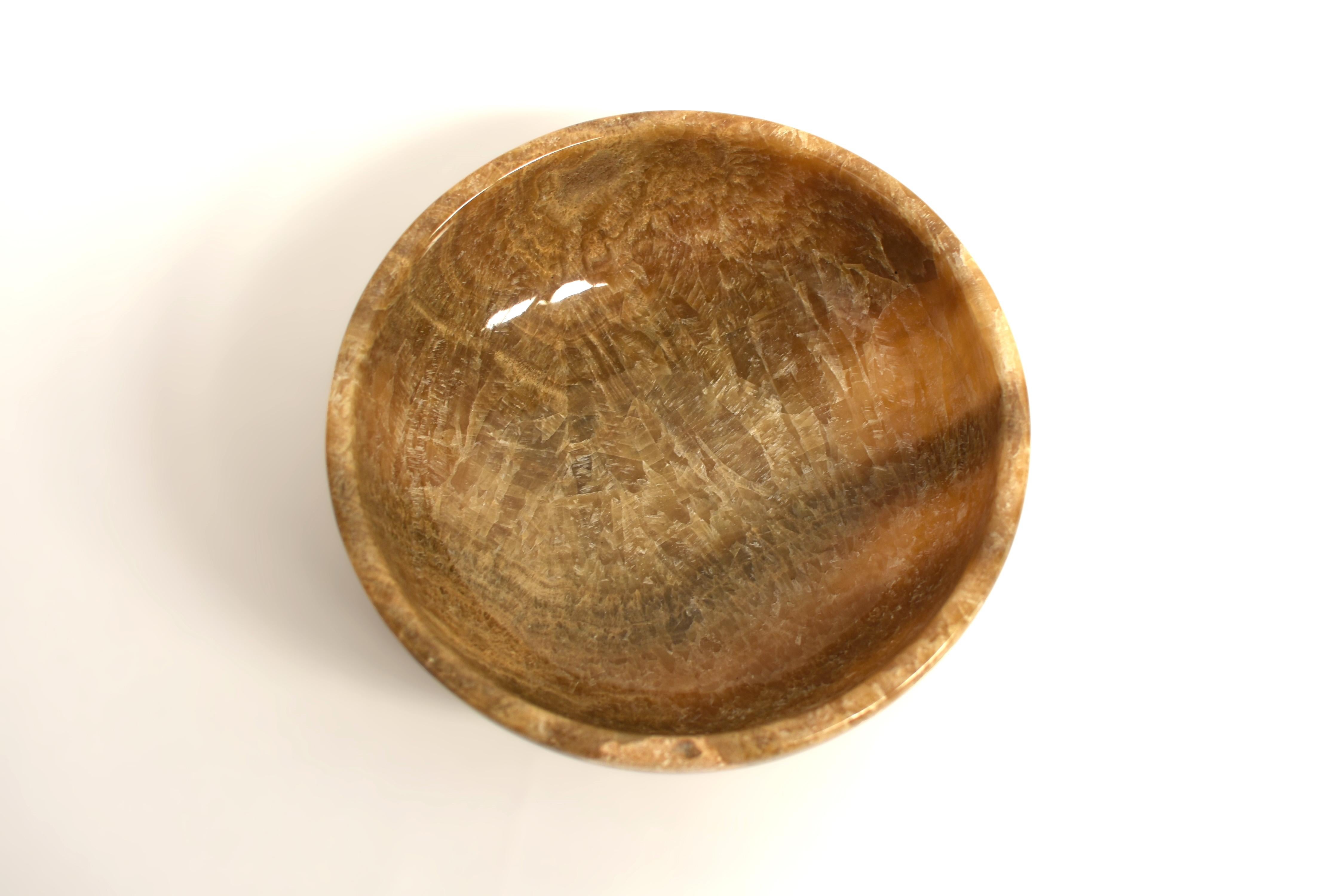 Contemporary Natural Onyx Bowl 8