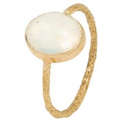 Natural Opal Ring 18K gold