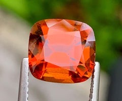 Natural Orange Grossular Garnet 4.77 Carat – Loose Garnet Gemstone for Ring