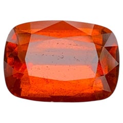 Natural Orange Grossular Garnet 4.84 Carat – Loose Garnet Gemstone for Ring