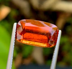 Natural Orange Grossular Garnet 7.30 Carat – Loose Garnet Gemstone for Ring