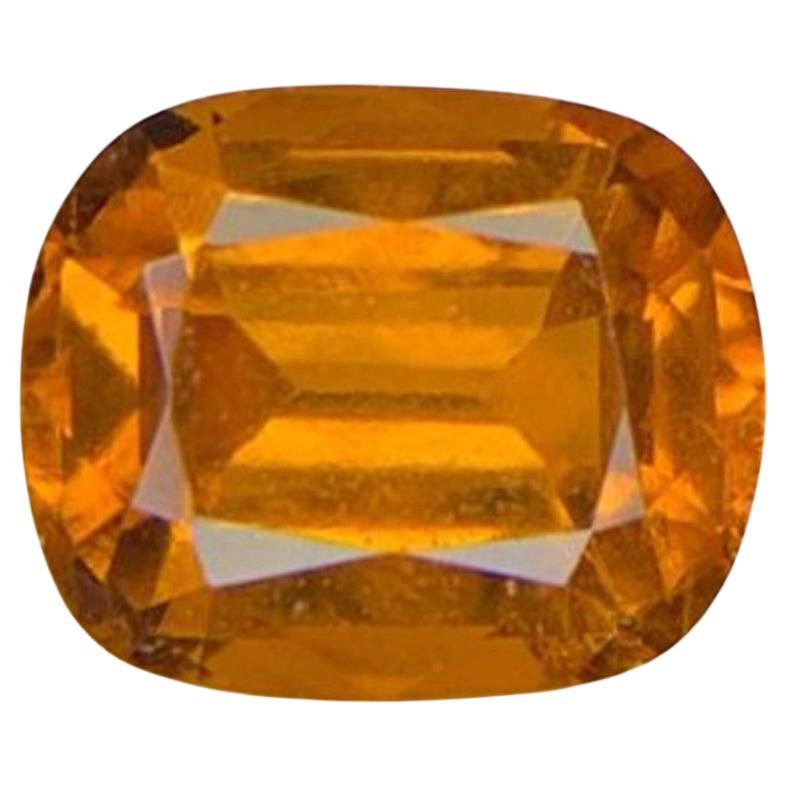 Gema de Granate Grossular Naranja Natural: 2.25 quilates talla cojín en venta