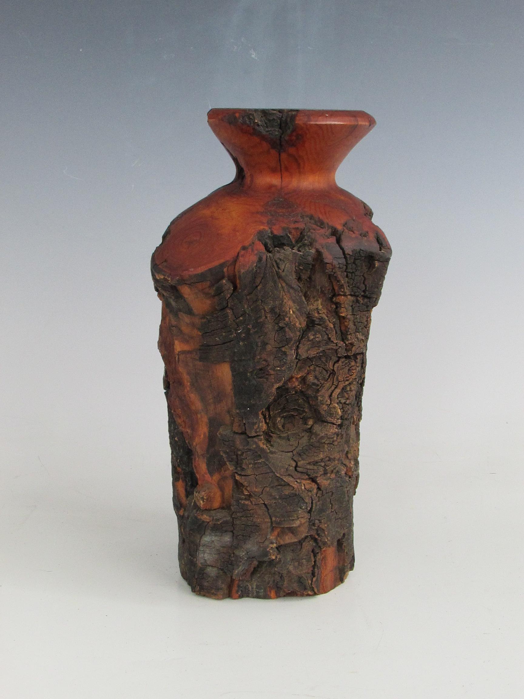 Turned Natural organic turned Colorado Aspen wood weed pot For Sale