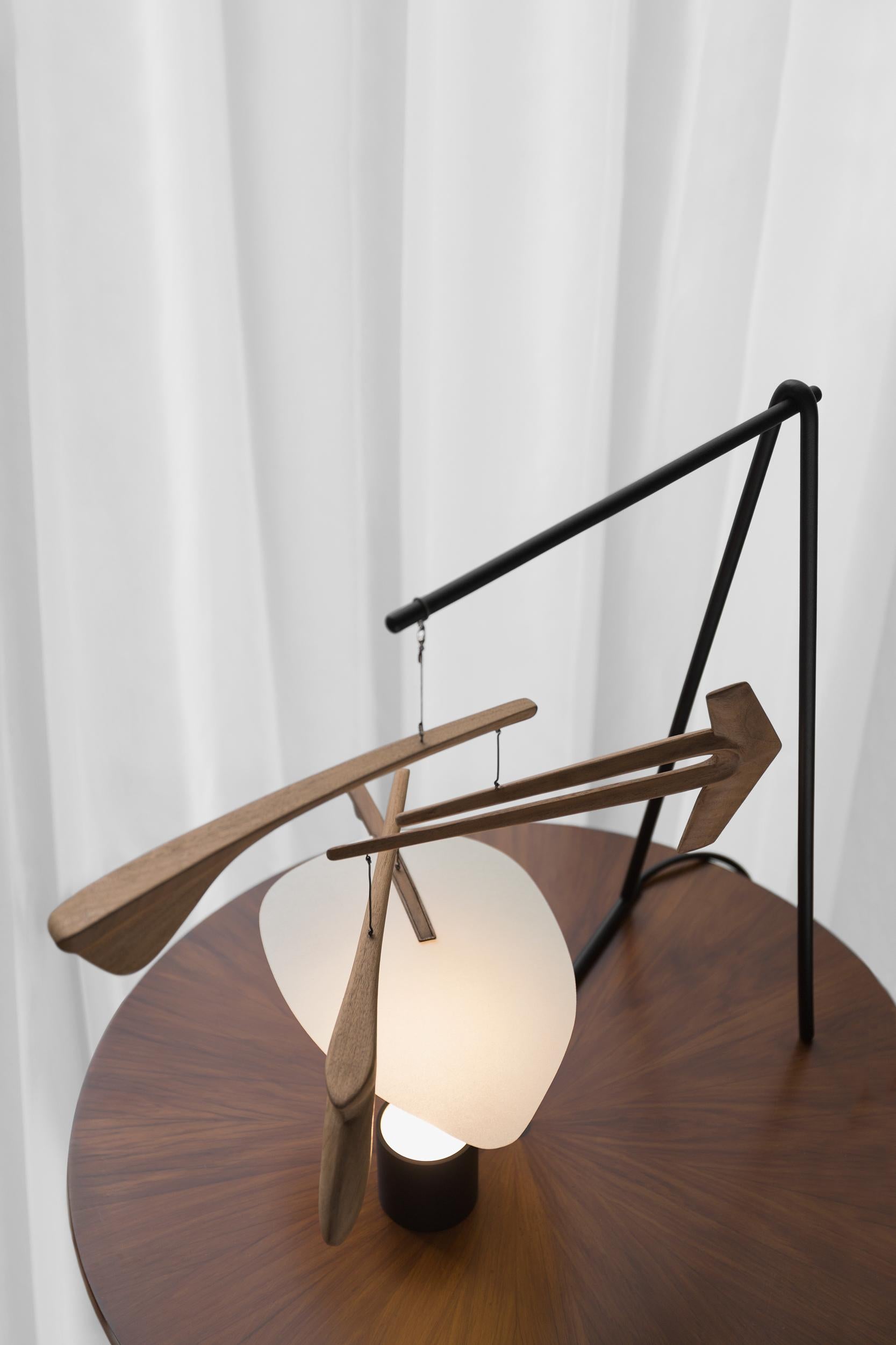 Natural Óseo, Mobile Lamp by Federico Stefanovich In New Condition In Geneve, CH
