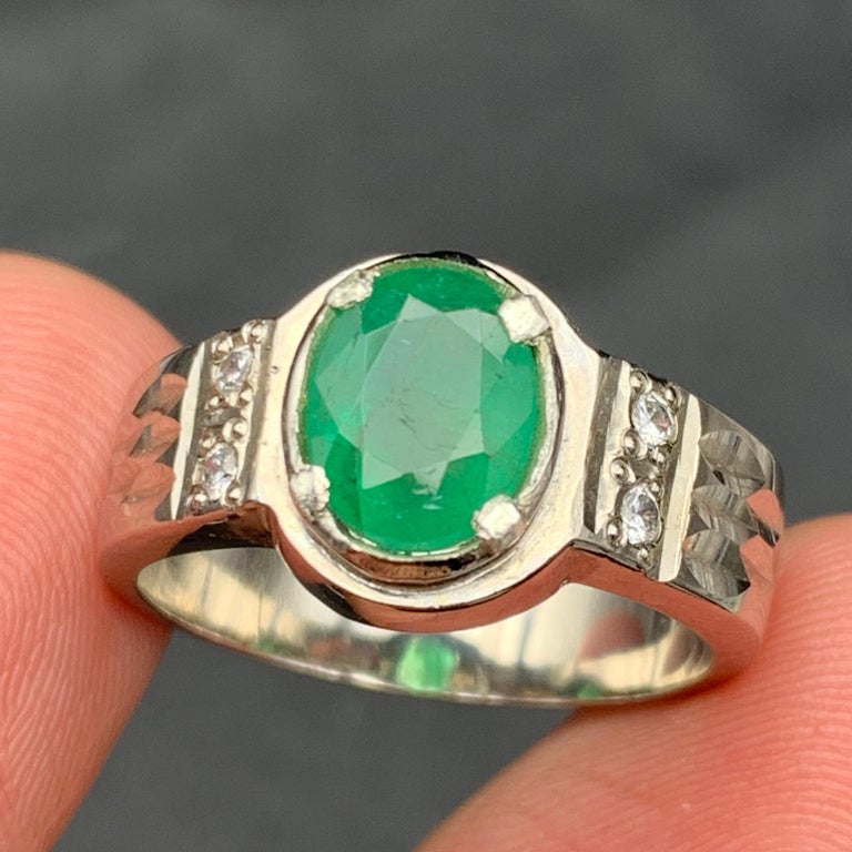 Elli PREMIUM Cocktail Malachite pierre précieuse 925 Argent Plaqué Or Bague » achetez en ligne | Nocibé
