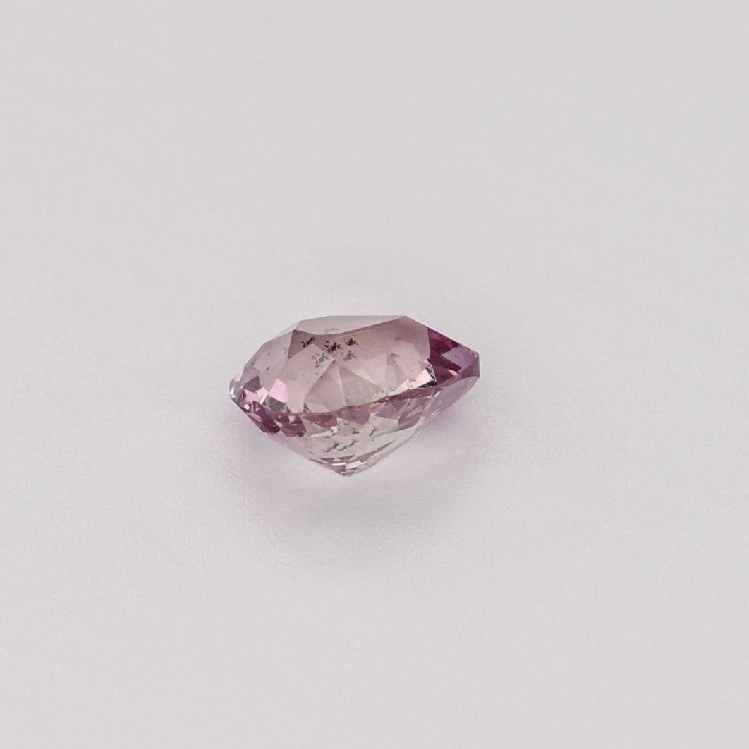 Women's or Men's Natural Padparadscha Sapphire Natural, Unheated 0.50 Ct Ceylon For Sale
