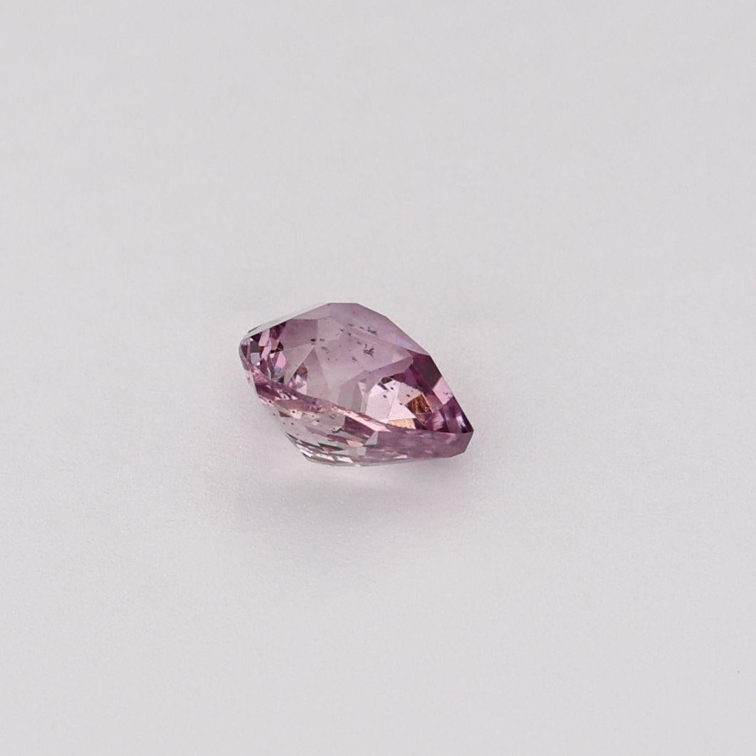 Natural Padparadscha Sapphire Natural, Unheated 0.50 Ct Ceylon For Sale 1