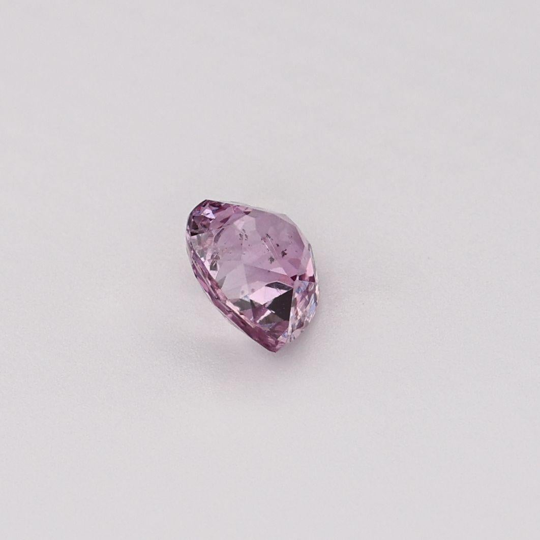 Natural Padparadscha Sapphire Natural, Unheated 0.50 Ct Ceylon For Sale 2