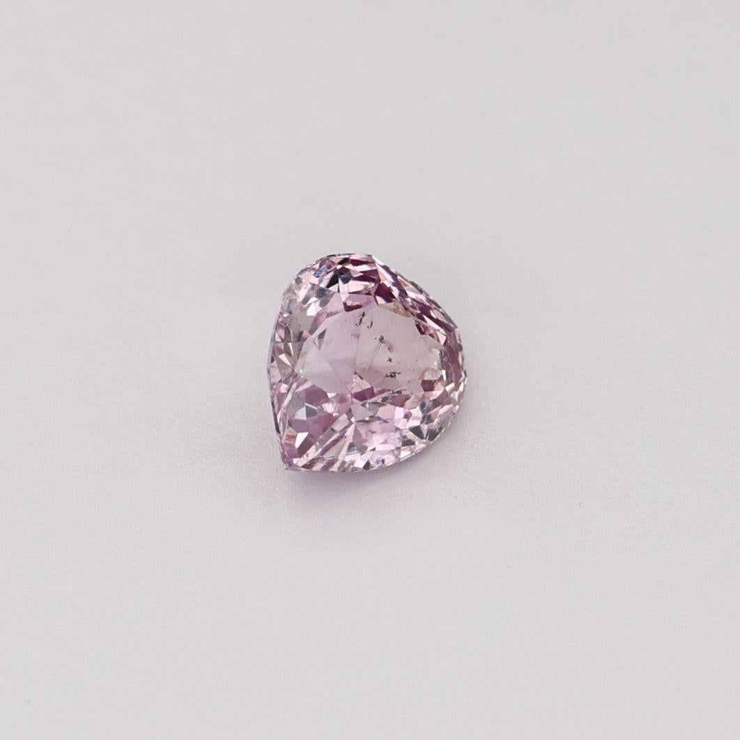 Natural Padparadscha Sapphire Natural, Unheated 0.50 Ct Ceylon For Sale 3