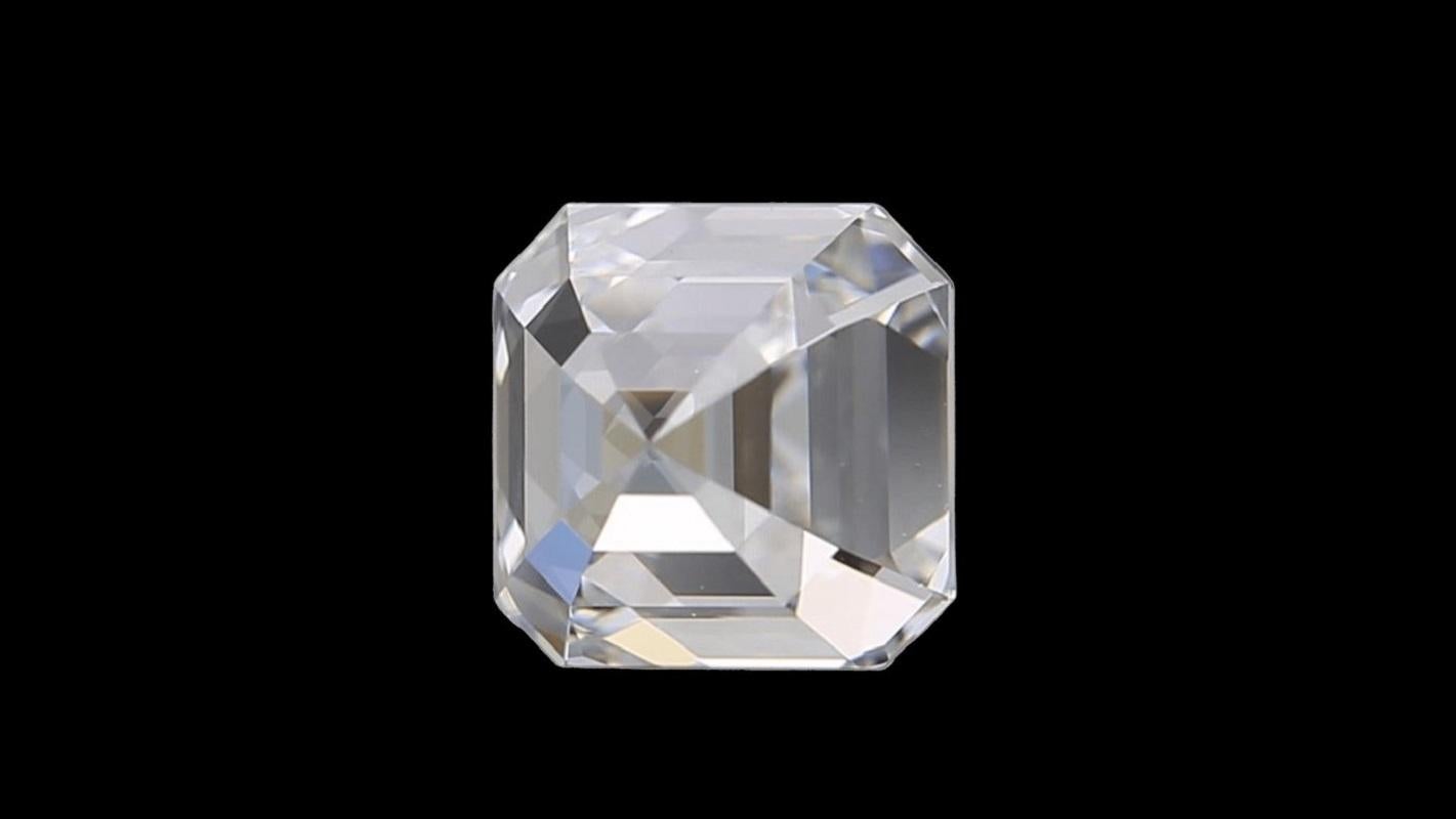 Natural Pair of Asher Diamond in a 1.85 Carat Total Weight with D VVS1, GIA Cert In New Condition For Sale In רמת גן, IL
