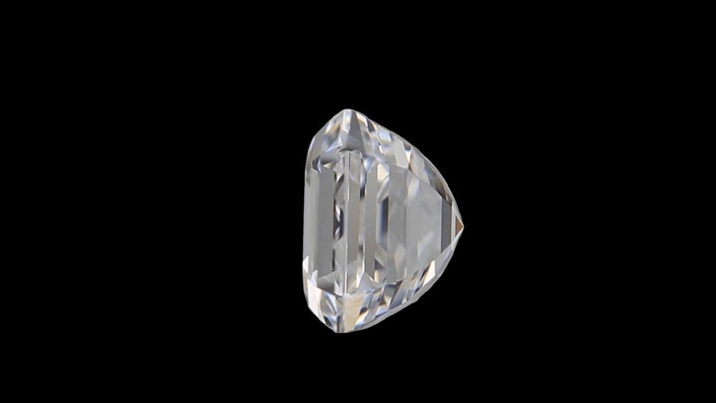 Natural Pair of Asher Diamond in a 1.85 Carat Total Weight with D VVS1, GIA Cert For Sale 2