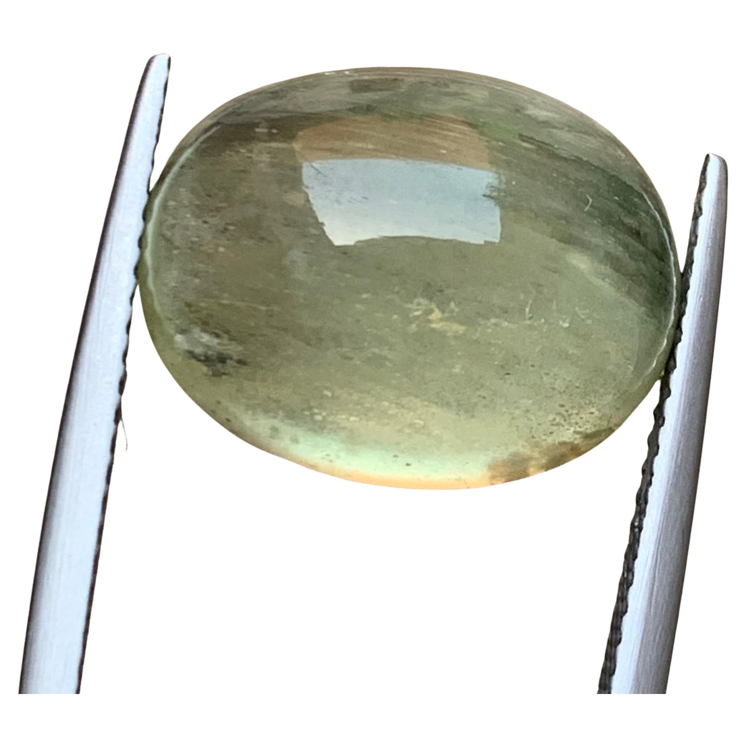 Natural Pale Green Beryl Ring Necklace Pendant Loose Gemstone Cabochon 12.15 Ct