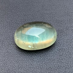 Natural Pale Green Beryl Ring Necklace Pendant Loose Gemstone Cabochon 13.10 Ct