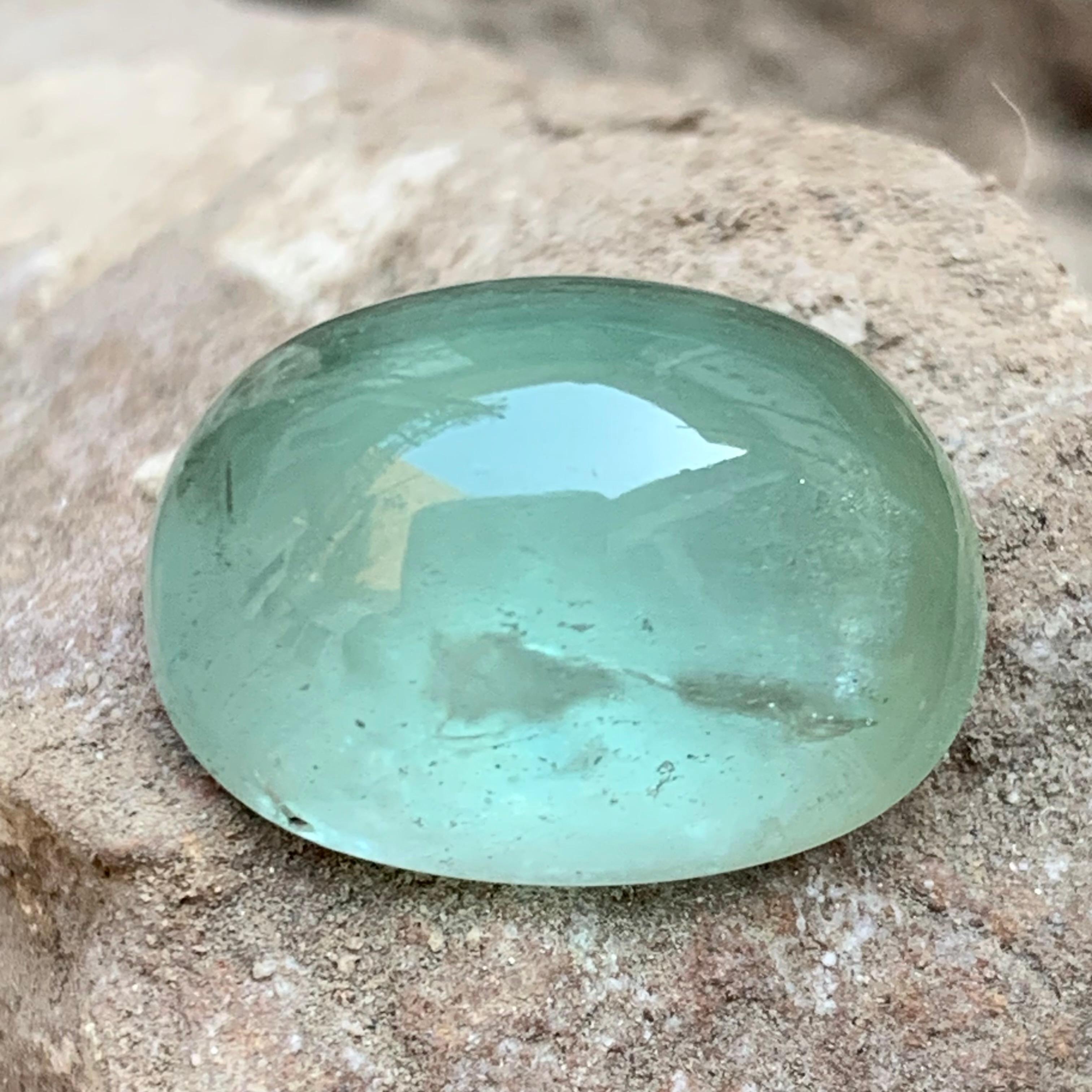 Pale Green Natural Beryl Loose Gemstone Cabochon with cat’s eye effect perfect for Ring, Pendant, Bracelet or any other Jewelry Settings!!

💎 GEMSTONE TYPE: Beryl
⚖️ WEIGHT: 32.30 Carats
🪚 SHAPE & CUT: Cabochon Cut
📏 SIZE (MM): 22.28 x 16.53 x