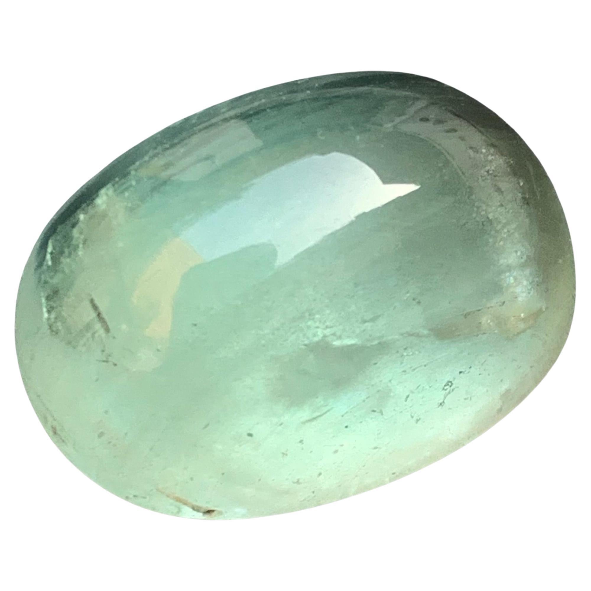 Natural Pale Green Beryl Ring Necklace Pendant Loose Gemstone Cabochon 32.30 Ct