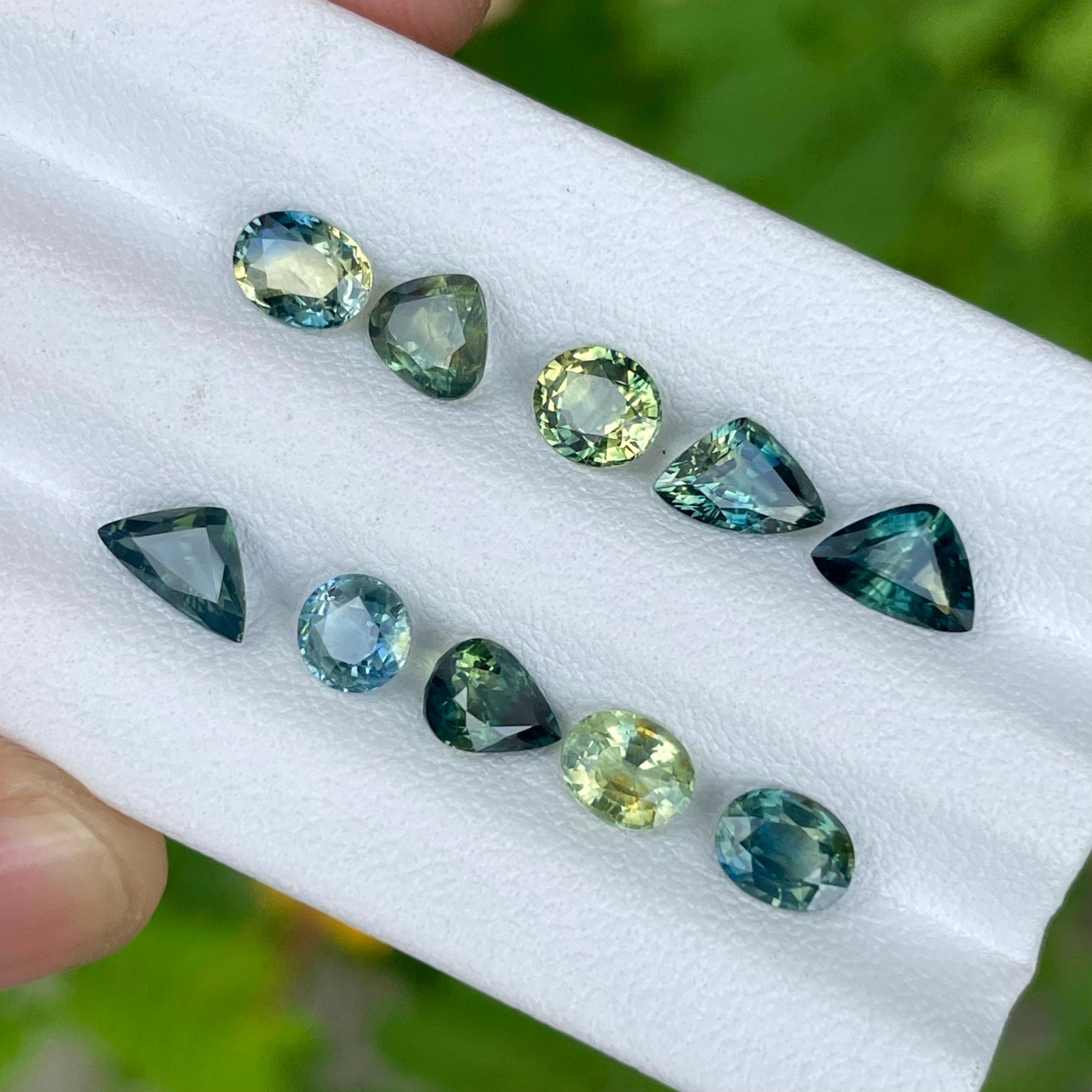 teal montana sapphire earrings