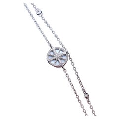 Natural Pave Diamond Bracelet 925 Sterling Siver Minimalist Design Bracelet Gift