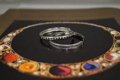 Natural pave diamonds oxidized 925 silver round black onyx reversible earrings