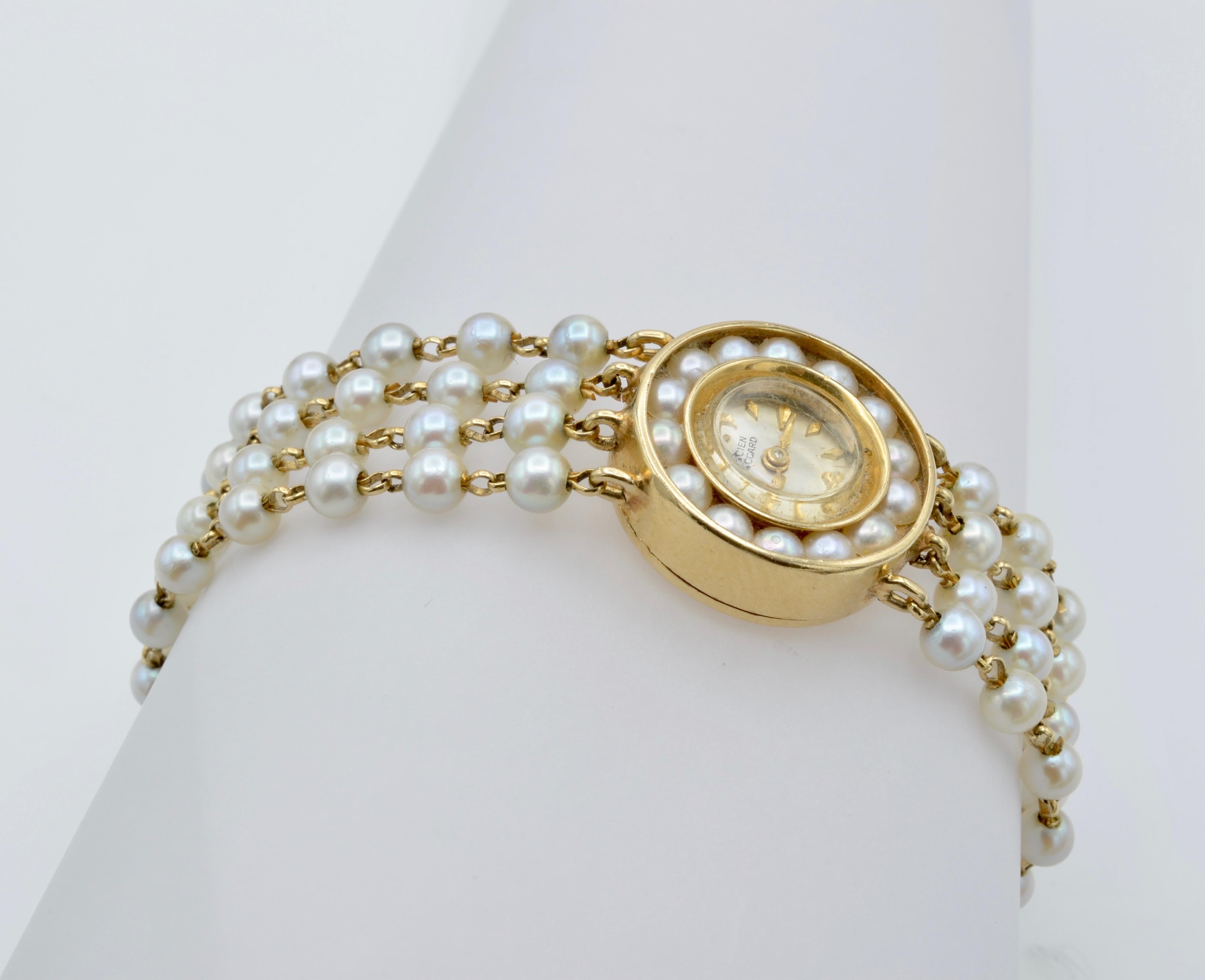 lucien piccard pearl watch