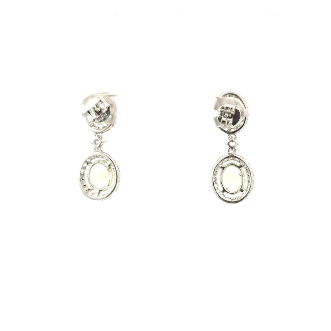 Pendientes de gota de topacio limón natural de 8,43 quilates en plata de ley 925 para regalo de mamá en venta 2