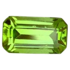 Natural Peridot Gemstone: 1.09 Carat August Birthstone From Pakistan