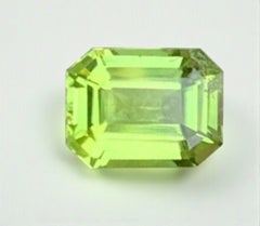 Gemma di peridoto naturale: 1,14 carati Pietra di agosto Origine Pakistan