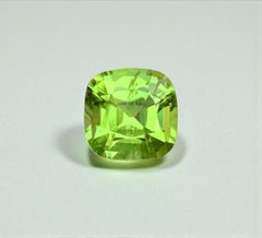Natural Peridot Gemstone: 1.46 Carat August Birthstone Pakistan Origin